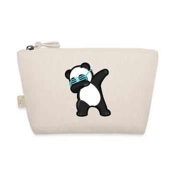Dabbing Panda Pandabär - Trousse biologique - nature - Devant