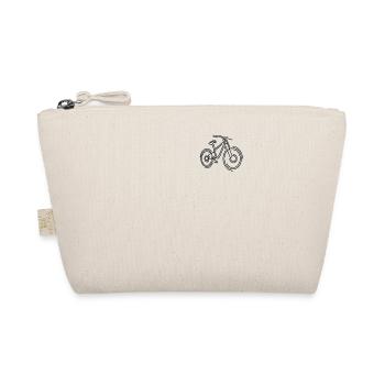 Minimaliste VTT T-shirt VTT T-shirt | Cycling Pocket Shirt - Trousse biologique - nature - Devant