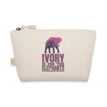 Elephant Life Ivory - Organic Pouch - nature - Front