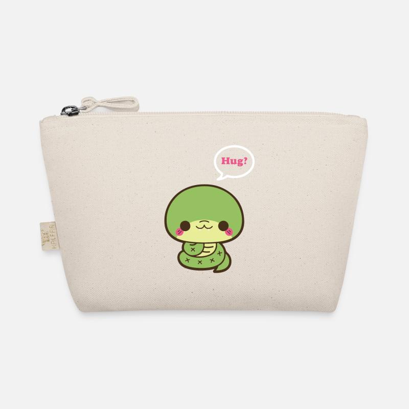 Cute Snake Hug Organic Pouch