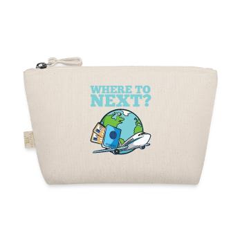 Globetrotter World Traveler Globetrotter Globetrotter Humor - Organic Pouch - nature - Front