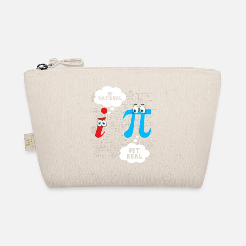 Funny Be Rational Get Real Math Pun Statistiken Bio-Täschchen