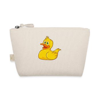 Bathing duck - Organic Pouch - nature - Front