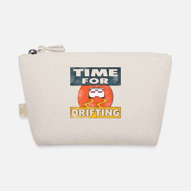 Time for Drifting Retro Turbo Tuning Car Gift Organic Pouch