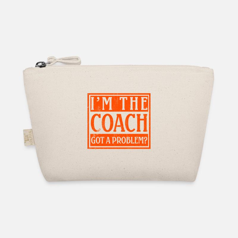 Basketball I'm The Coach Got A Problem? Bio-Täschchen