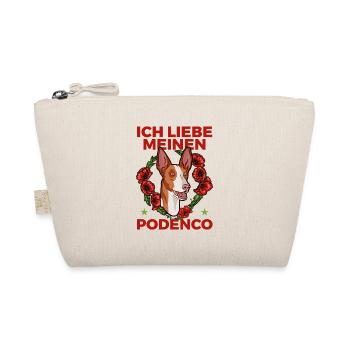 J’aime mon Podenco par les Manzanita’s - Trousse biologique - nature - Devant