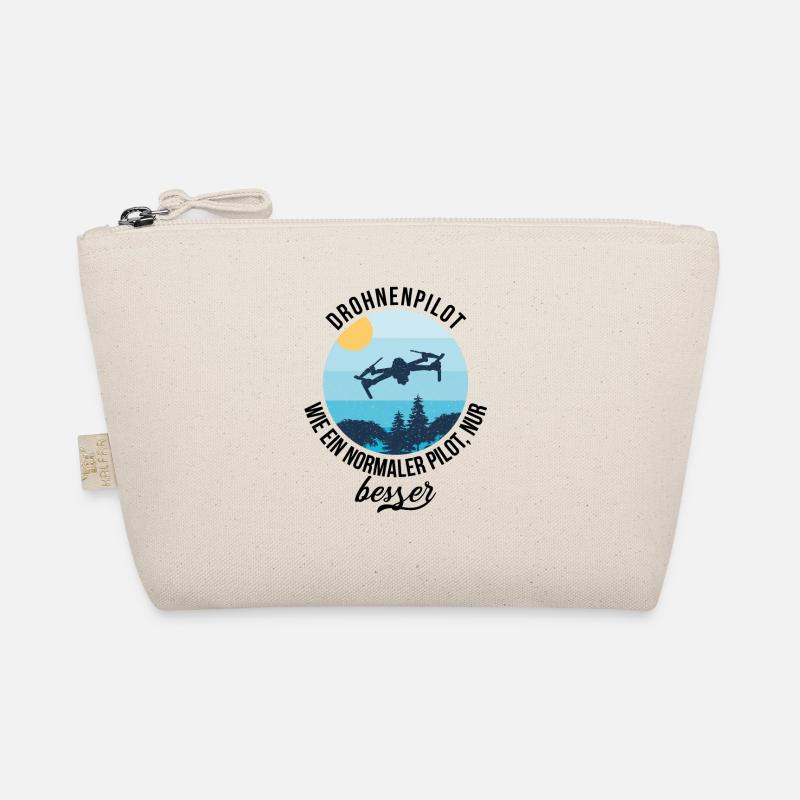 Drohnenpilot, wie ein normaler Pilot nur besser Bio-Täschchen