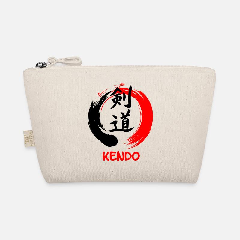 Kendo in enso zen circle Organic Pouch