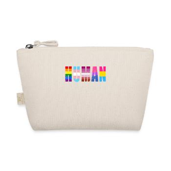 HUMAN LGBTQ Flag Colors Distressed - LGBTQ - Trousse biologique - nature - Devant