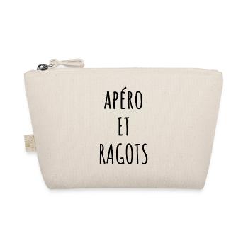 APÉRO ET COPINES idée cadeau humour citation - Trousse biologique - nature - Devant