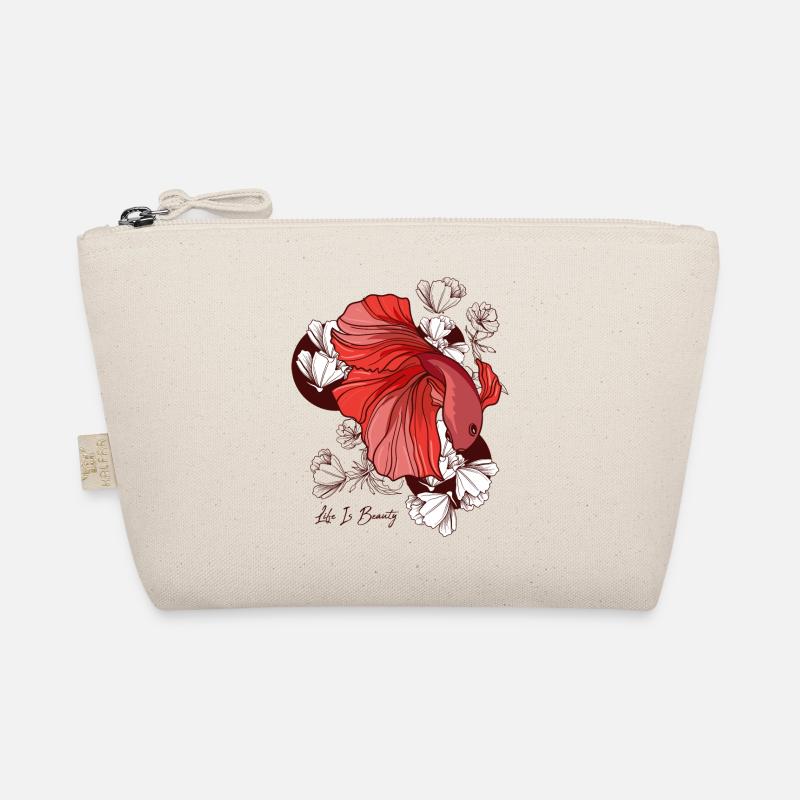 Poisson de combat Avec des fleurs Trousse biologique