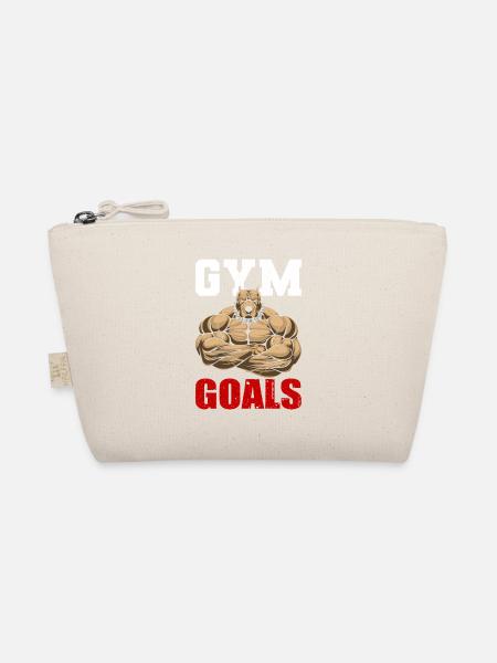 Gym Goals - Bio-Täschchen - Natur