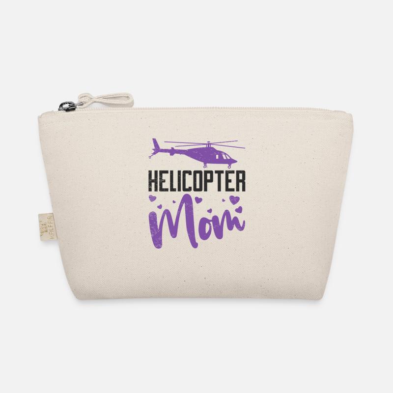 Helicopter Mom Hovering Children Loving Mother Organic Pouch