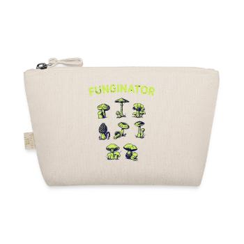 Funginator Pilzarten Pilzesammler Pilz Pilzsammler - Bio-Täschchen - Natur - Vorne