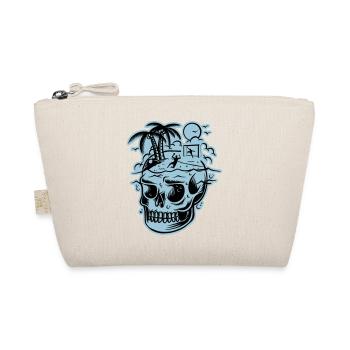 Skull beach handball or die - Trousse biologique - nature - Devant