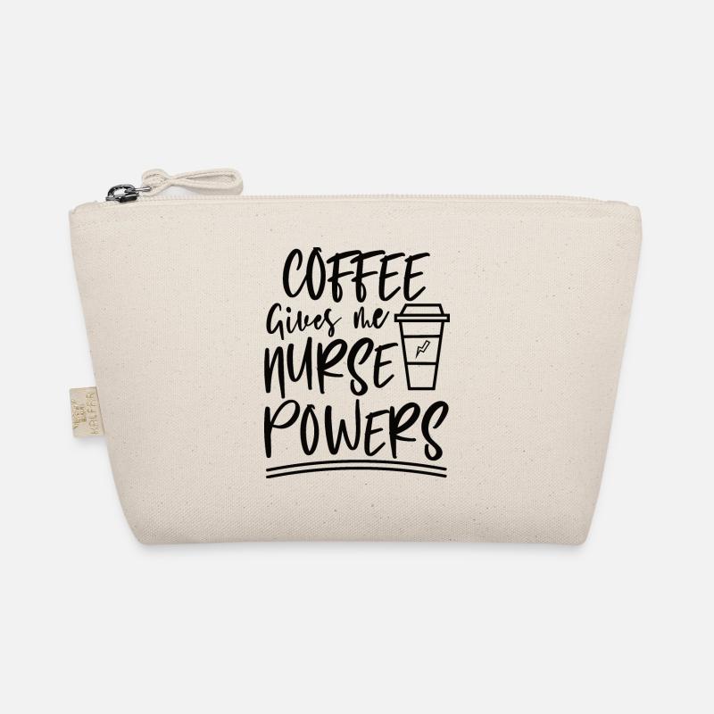 Coffee gives me nurse superpower Organic Pouch