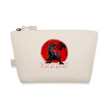 Dino Papa Papasaurus - Organic Pouch - nature - Front