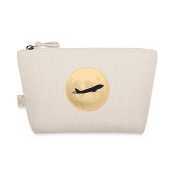 Silhouette jumbo contre la lune - Trousse biologique - nature - Devant