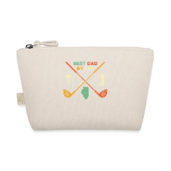 Golf Illinois Map Art Best Dad By Par T Shirt Retr - Organic Pouch - nature - Front