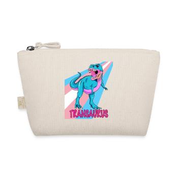 Transgender Dino - Transaurus - Organic Pouch - nature - Front