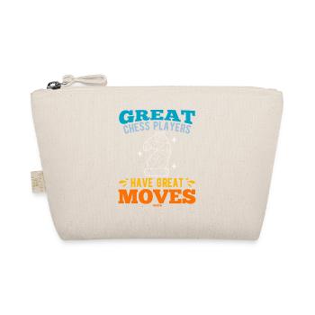 Great Chess Players Have Great Moves - Trousse biologique - nature - Devant