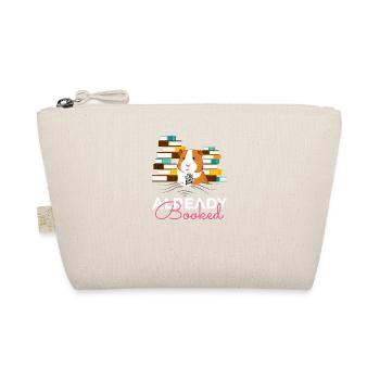 Already Booked A Super Sweet Guinea Pig Reading A - Organic Pouch - nature - Front