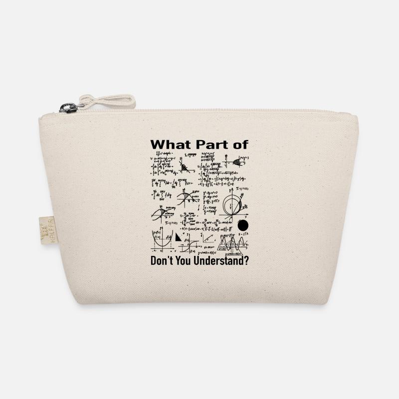 Mathematics Teacher - Math Formulas Bills Organic Pouch