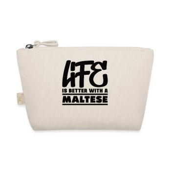 Life is better with a Malteser - Organic Pouch - nature - Front