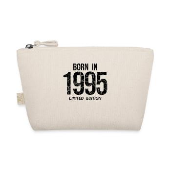 26. Geburtstag - BORN IN 1995 LIMITED EDITION - Bio-Täschchen - Natur - Vorne