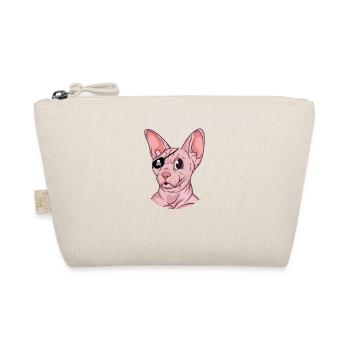 Sphinx Cat Pet Cute Hairless Sphynx Cat - Organic Pouch - nature - Front