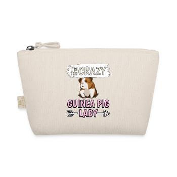 Meerschweinchen I'm The Crazy Guinea Pig Lady - Organic Pouch - nature - Front