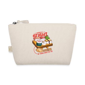 Sushi Anime I Otaku I Japanese Food I Kawaii Sushi - Bio-Täschchen - Natur - Vorne