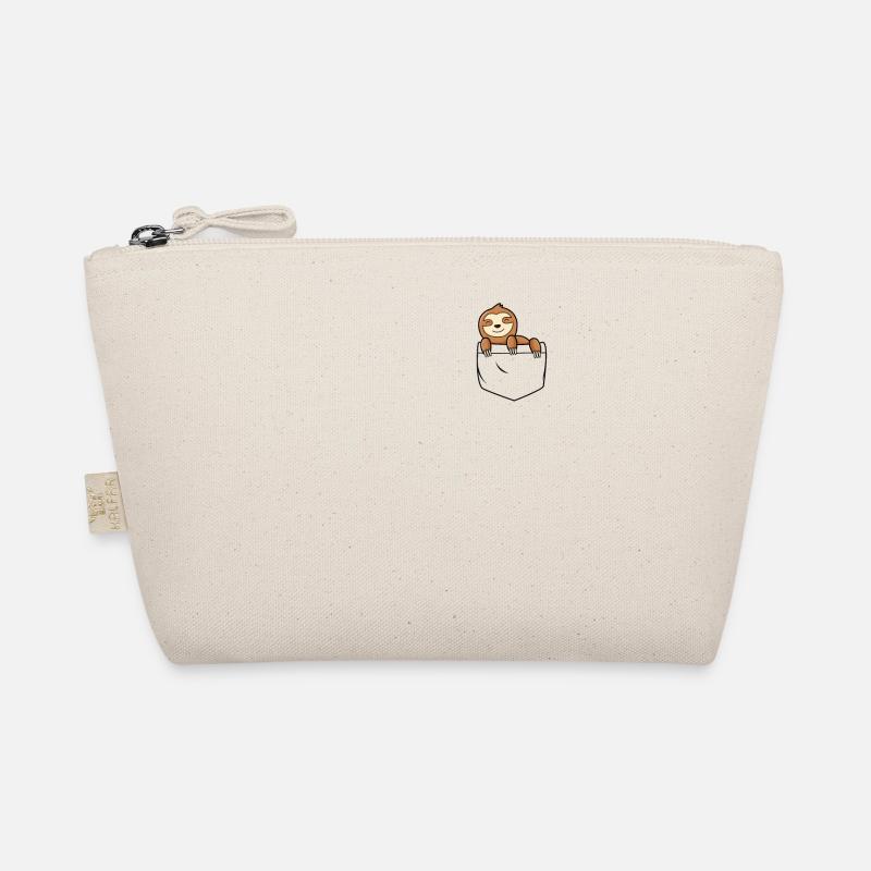 Funny Sloth in Your Pocket Organic Pouch