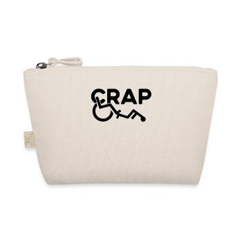 Crap - Drôle de handicap chute en fauteuil roulant - Trousse biologique - nature - Devant
