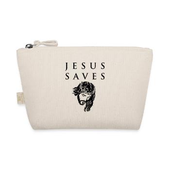 Jésus sauve T-Shirt Christian Cool Christ Church - Trousse biologique - nature - Devant