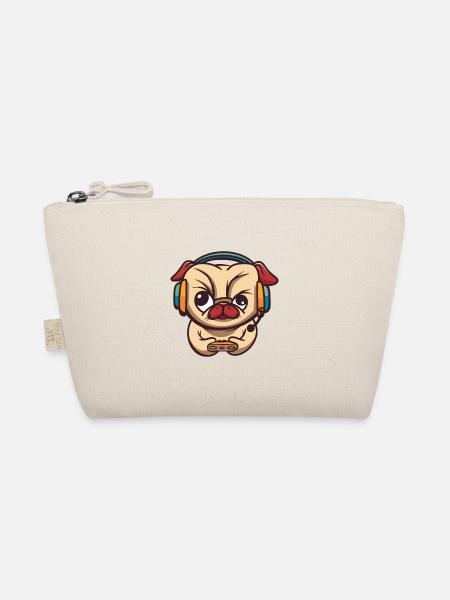 Brawlen Hund Brawl Gamer Zocken Gaming Game Dog - Trousse biologique - nature - Devant
