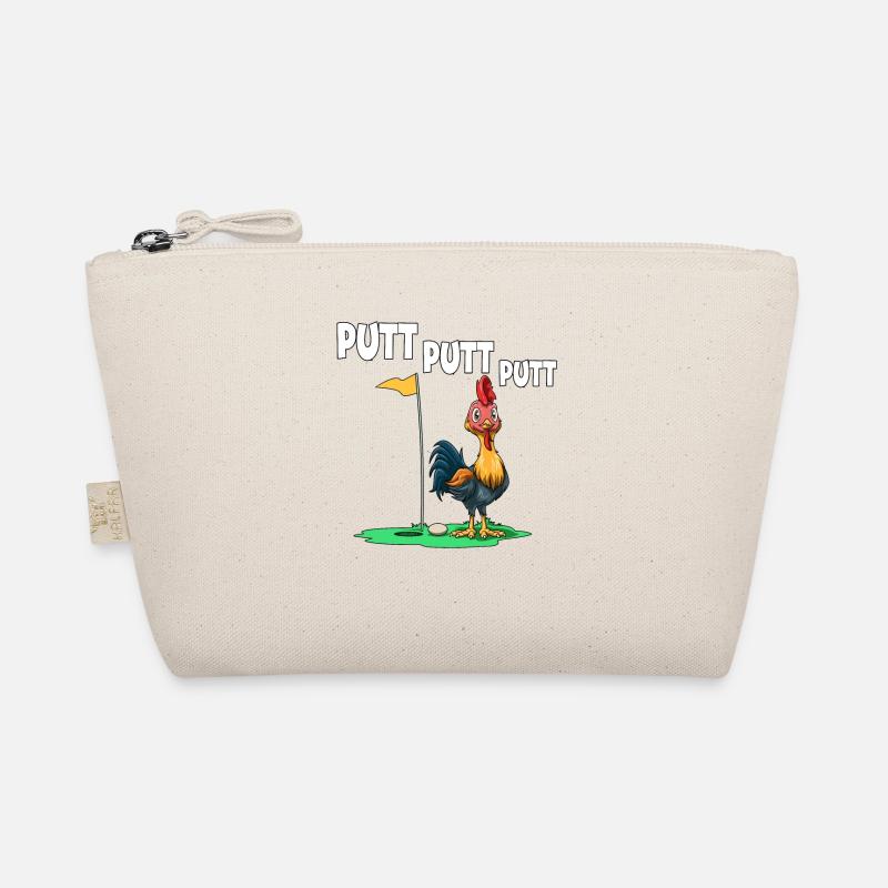 Putt Putt Putt Chicken Golf Organic Pouch