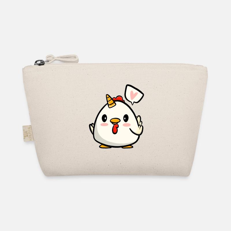 Huhn Einhorn Bio-Täschchen