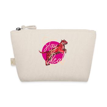Tiger Art Design - Organic Pouch - nature - Front