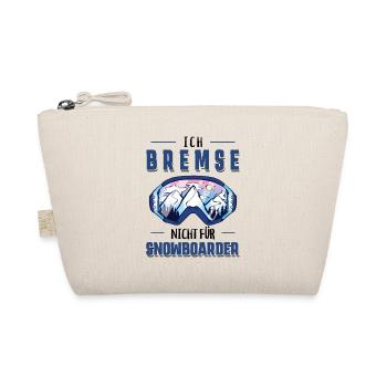 Schöner Skilehrer Spruch, Ski Geschenk - Bio-Täschchen - Natur - Vorne