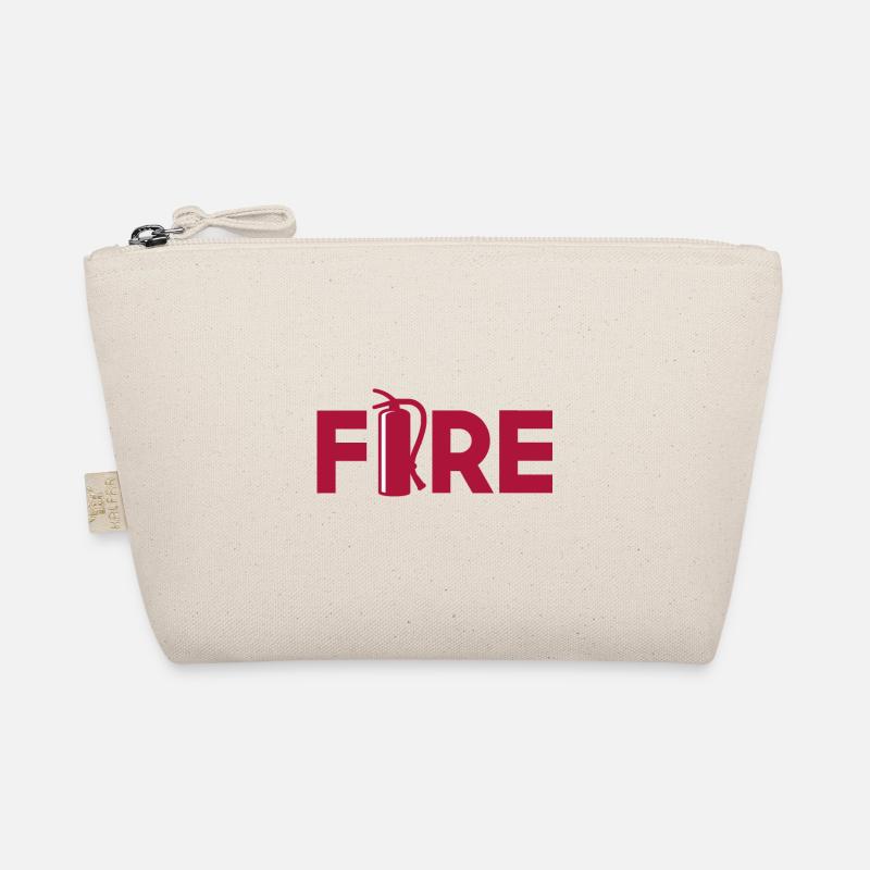 Fire extinguisher fire brigade Funny fire brigade dad Organic Pouch