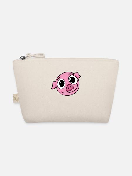 Schwein - Bio-Täschchen - Natur