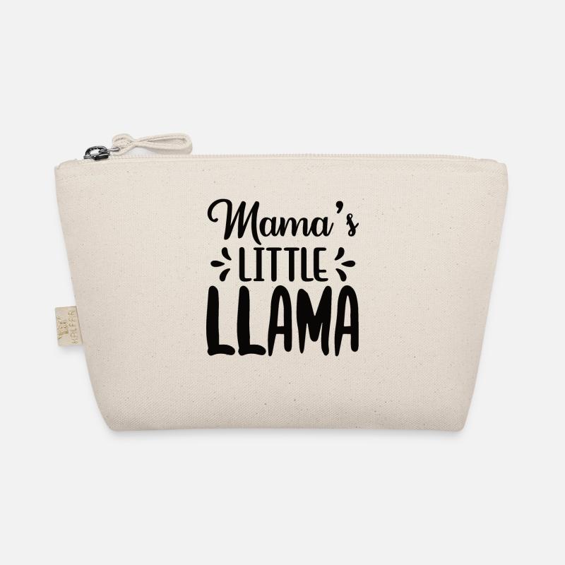 Mamas kleines Lama Muttertag Baby Nachwuchs Mutter Bio-Täschchen