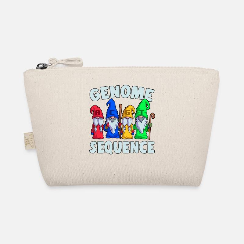 Genomsequenz lustige Gnome Biologie Wissenschaft Pun - Bio-Täschchen - Natur
