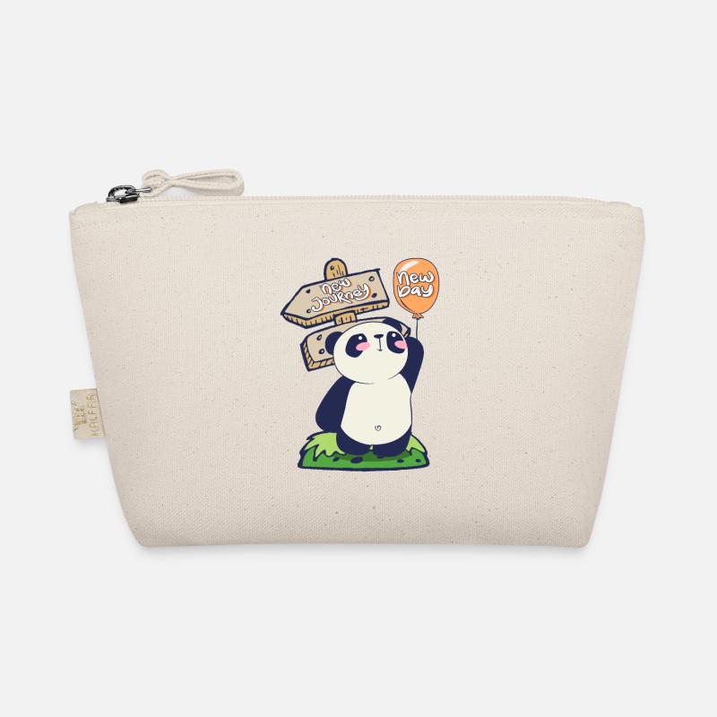 Panda Reise Bio-Täschchen