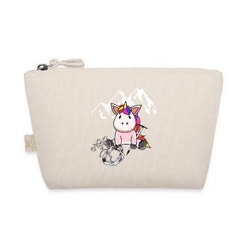 Unicorn Mountain Sports Climbing Peaks Outdoor Mountains - Organic Pouch - nature - Front