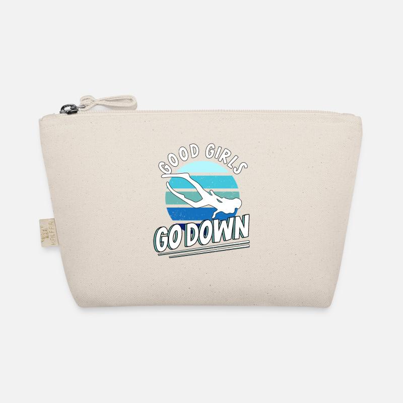 Diving Diver Deep Sea Diver Freediving Apnea Organic Pouch