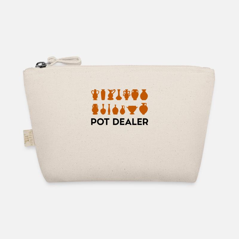 Funny pot ceramic potter Organic Pouch
