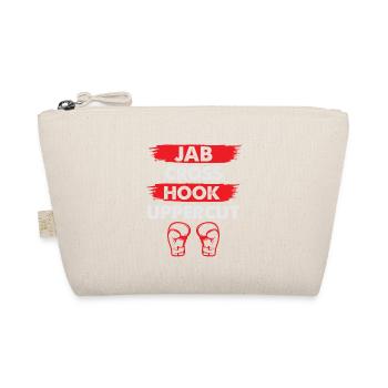 boxing boxing gloves - Organic Pouch - nature - Front