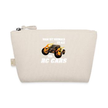 Modellauto Design RC Auto für Modellbau - Bio-Täschchen - Natur - Vorne